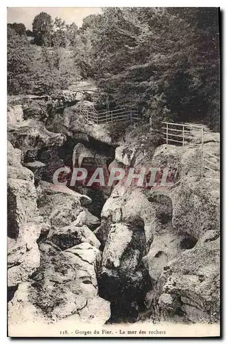 Ansichtskarte AK Gorges du Fier La mer des Rochers