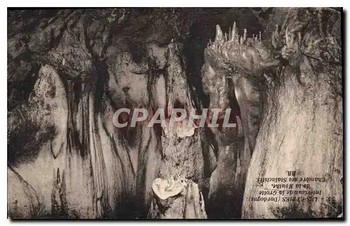 Cartes postales Les Eyzies Dordogne Interieur de la Grotte de la Mouthe Chambre des Stalactites