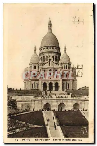 Cartes postales Paris Sacre Coeur