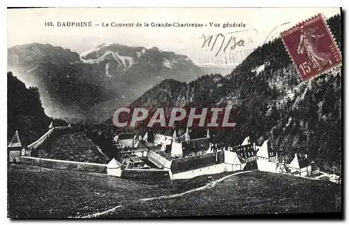 Ansichtskarte AK Dauphine Le Couvent de la Grande Chartreuse Vue generale