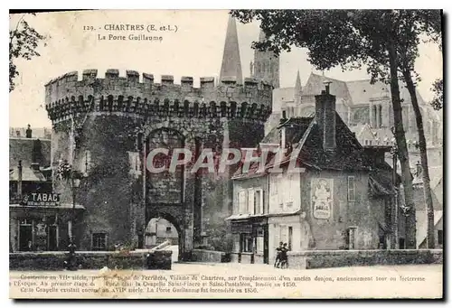 Cartes postales Chartres E et L La Porte Guillaume