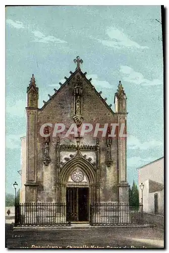 Cartes postales Draguignan Chapelle Notre Dame du peuple