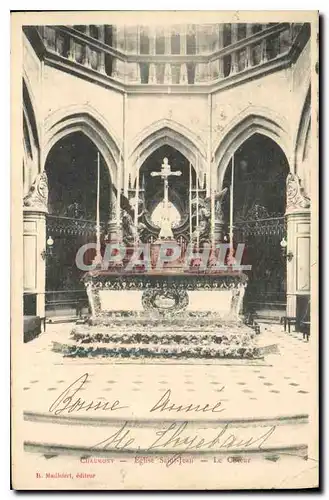 Cartes postales Chaumont Eglise Saint Jean Le Choeur