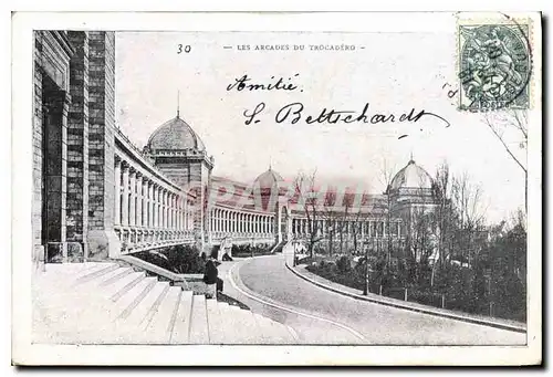 Cartes postales Les Arcades du Trocadero