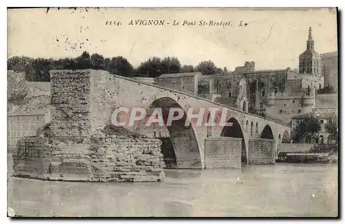 Cartes postales Avignon Le Pont St Benezel