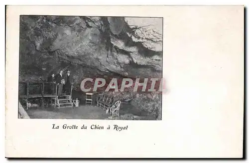 Ansichtskarte AK La Grotte du Chien a Royat