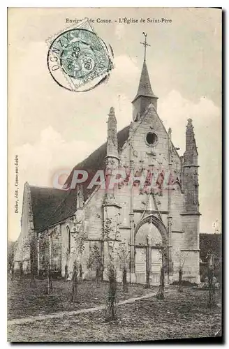 Ansichtskarte AK Environs de Cosne L'Eglise de Saint Pere