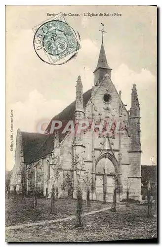 Cartes postales Environs de Cosne L'Eglise de Saint Pere
