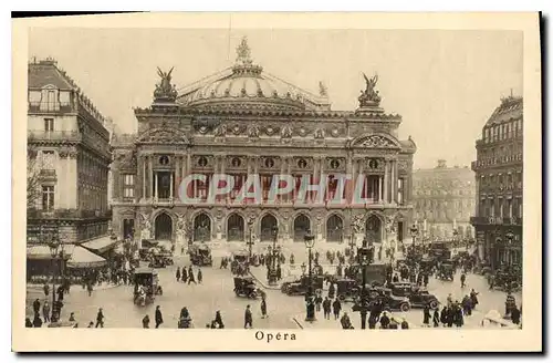 Cartes postales Opera Paris