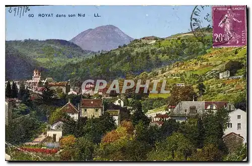 Cartes postales Royat dans son Nid