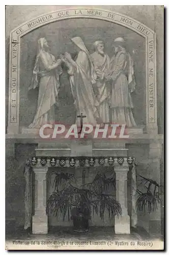 Cartes postales Visitation de la Sainte Vierge a sa cousine Elisabeth