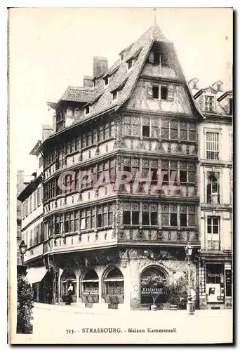 Cartes postales Strasbourg Maison Kammerzell