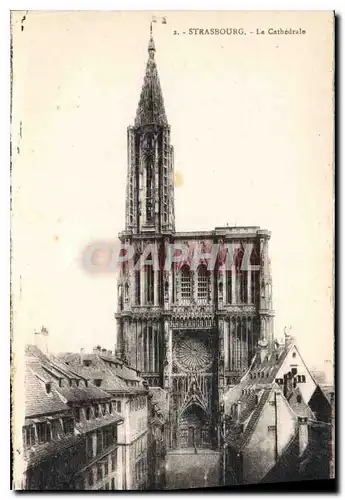 Cartes postales Strasbourg La Cathedrale