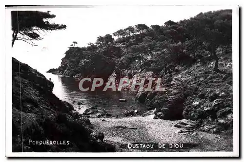 Cartes postales Porquerolles Oustaou de Diou