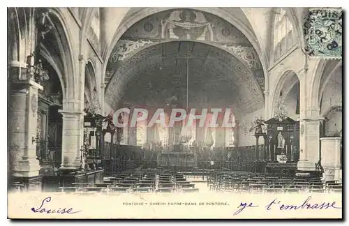 Cartes postales Pontoise Choeur Notre Dame de Pontoise