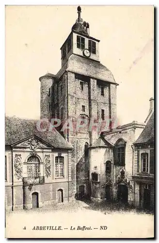 Cartes postales Abbeville Le Beffroi