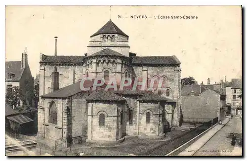 Cartes postales Nevers L'Eglise Saint Etienne