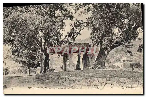 Cartes postales Draguignan La Pierre de la Fle