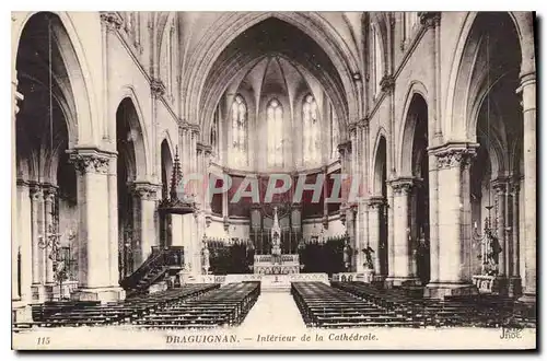 Cartes postales Draguignan Interieur de la Cathedrale