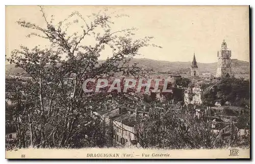 Cartes postales Draguignan Var Vue Generale