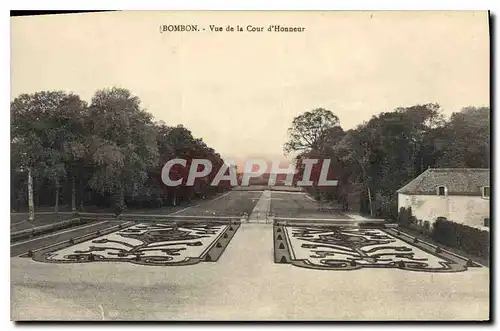 Cartes postales Bombon Vue de la Cour d'Honneur