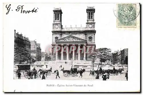 Cartes postales Paris Eglise Saint Vincent de Paul