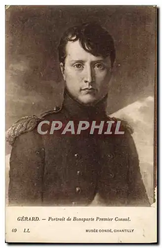 Ansichtskarte AK Gerard Portrait de Bonaparte Premier Consul Musee Conde Chantilly Napoleon