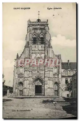 Cartes postales Saint Riquer Eglise Abbatiale