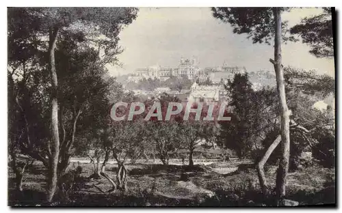 Cartes postales Monte Carlo Le Casino vue centre les Pins