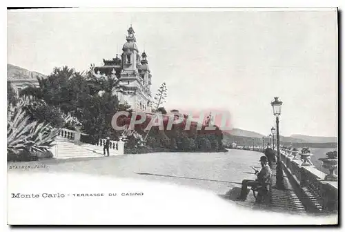 Cartes postales Monte Carlo Terrasse du Casino