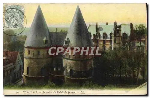 Cartes postales Beauvais Ensemble du Palais de Justice