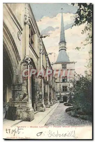 Cartes postales Nancy Musee Lorain Palais Ducal Interieur
