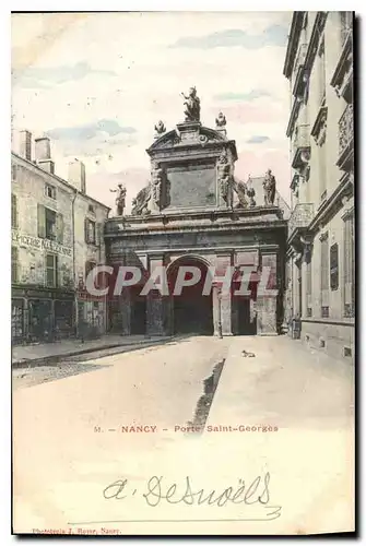 Cartes postales Nancy Porte Saint Georges