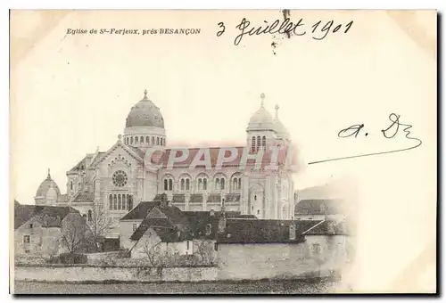 Cartes postales Eglise de St Ferjeux pres Besancon