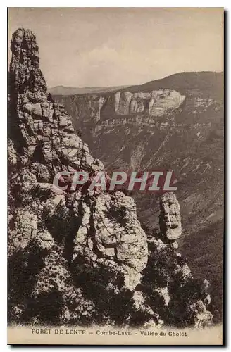 Cartes postales Foret de Lente Combe Laval Vallee du Cholet