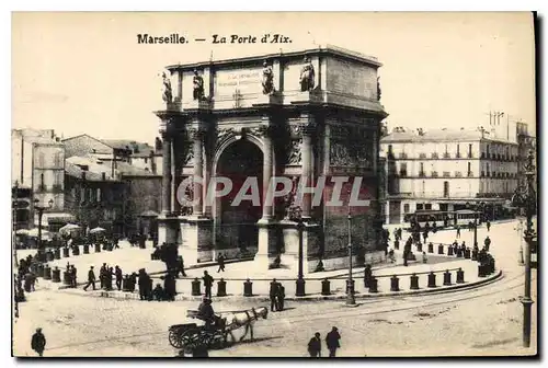 Cartes postales Marseille La Porte d'Aix