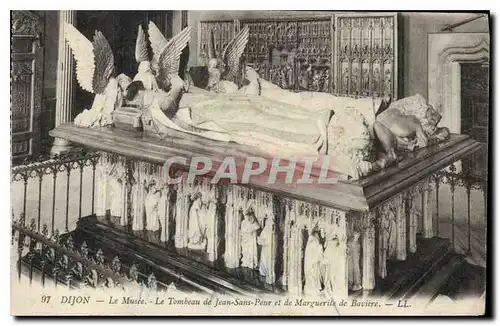 Cartes postales Dijon Le Musee Le Tombeau de Jean Sans Peur et de Marguerite de Baviere