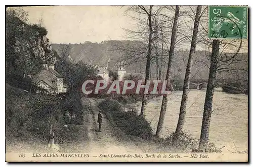 Cartes postales Les Alpes Mancelles Saint Leonard des Bois Bords de la Sarthe