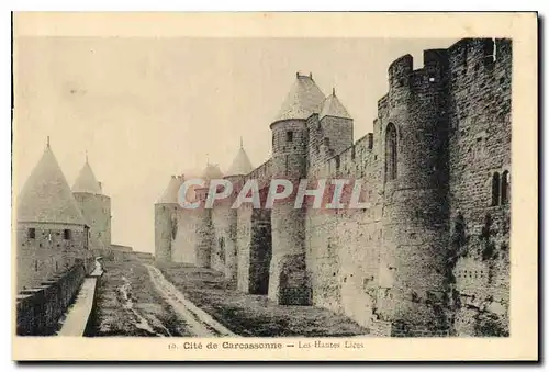Cartes postales Cite de Carcassonne Les Hautes Lices