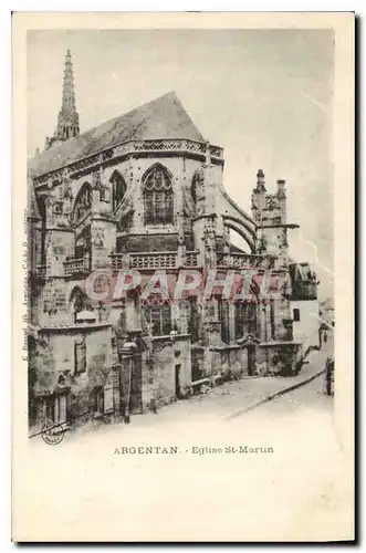 Cartes postales Argentan Eglise St Martin