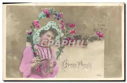 Cartes postales Bonne Annee Femme