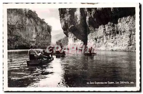 Ansichtskarte AK Les Gorges du Tarn Les Detroits