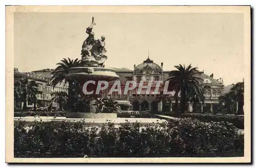 Cartes postales Cote d'Azur Artistique Nice Le Casino Municipal les Jardins Albert