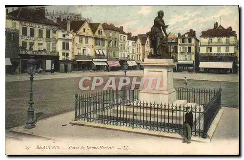 Cartes postales Beauvais Statue de Jeanne Hachette