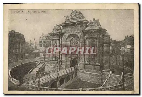 Cartes postales Lille La Porte de Paris