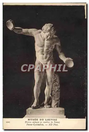 Ansichtskarte AK Musee du Louvre Statue antique en marbre de Paros