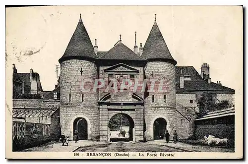 Cartes postales Besancon Doubs La Porte Rivotte