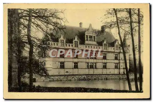 Cartes postales Chateau d'Azay le Rideau Facade Sud