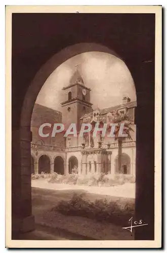 Cartes postales Abbaye Notre Dame de Langonnet Morbihan Vieux Clocher de granit