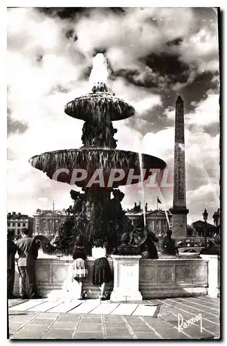 Ansichtskarte AK Images de Paris Fontaine Place de la Concorde